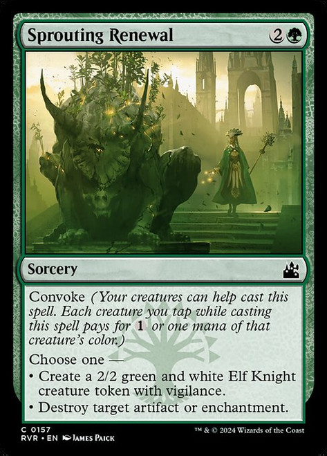 Sprouting Renewal (RVR) (Foil) (#157)