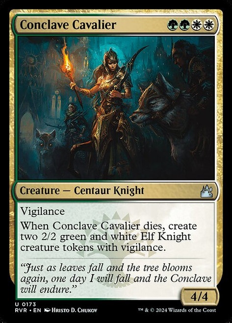 Conclave Cavalier (RVR) (Foil) (#173)