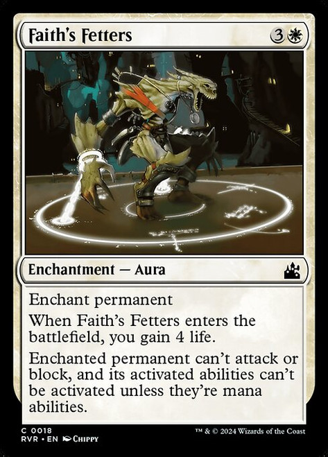 Faith's Fetters (RVR) (Foil) (#18)