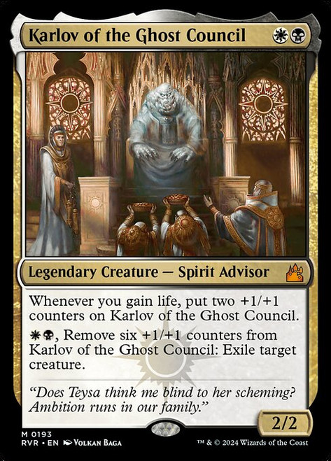 Karlov of the Ghost Council (RVR) (#193)