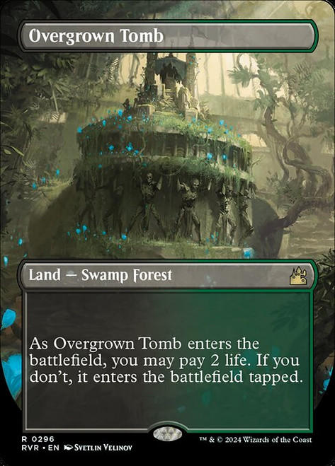 Overgrown Tomb (RVR) (Borderless) (#296)