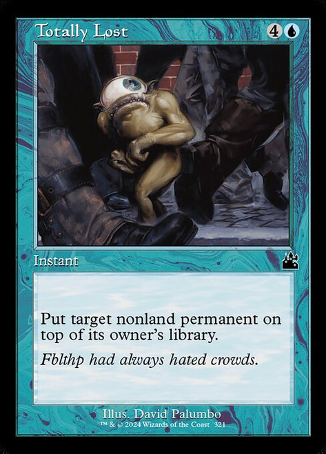 Totally Lost (RVR) (Foil) (#321)