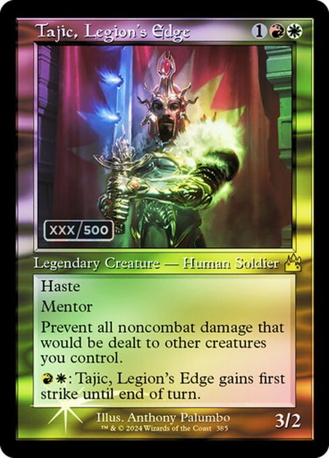 Tajic, Legion's Edge (RVR) (Double Rainbow) (#385z)
