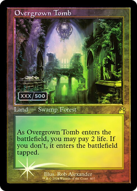 Overgrown Tomb (RVR) (Double Rainbow) (#407z)