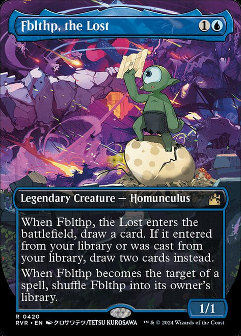 Fblthp, the Lost (RVR) (Foil) (Borderless) (#420)
