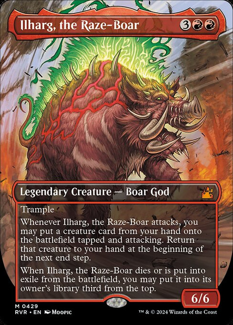 Ilharg, the Raze-Boar (RVR) (Borderless) (#429)