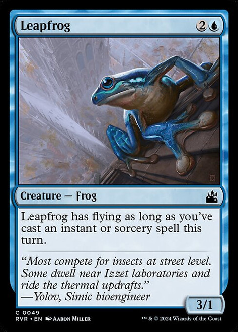 Leapfrog (RVR) (Foil) (#49)