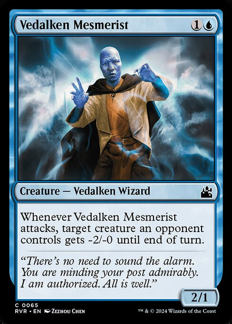 Vedalken Mesmerist (RVR) (Foil) (#65)