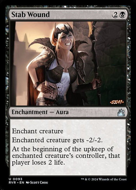 Stab Wound (RVR) (Foil) (#93)