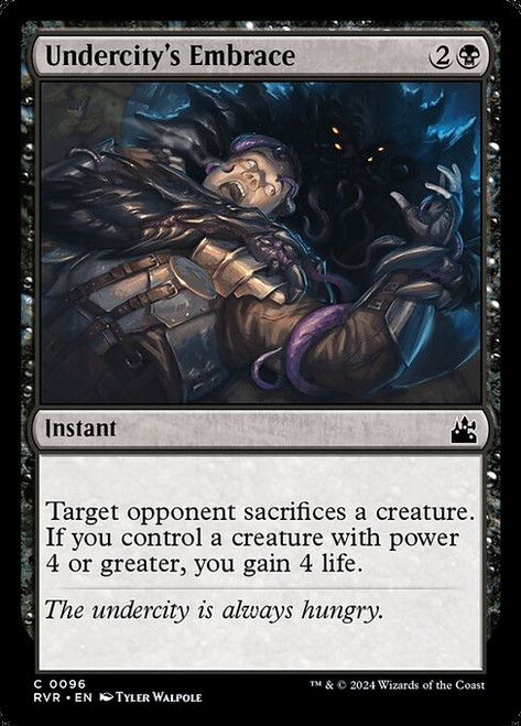 Undercity's Embrace (RVR) (Foil) (#96)