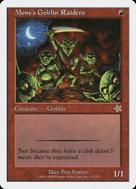 Mons's Goblin Raiders (S99) (#112)