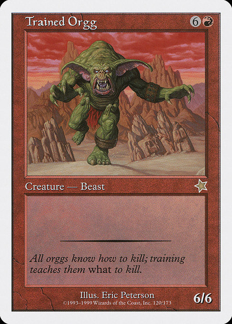 Trained Orgg (S99) (#120)