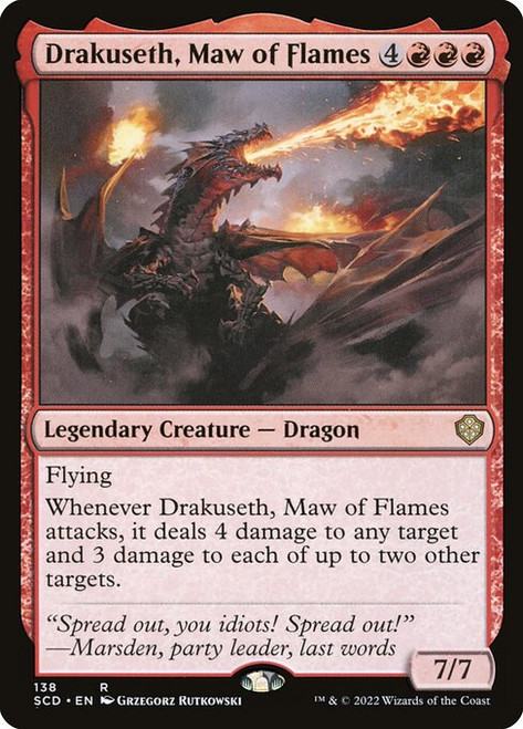 Drakuseth, Maw of Flames (SCD) (#138)