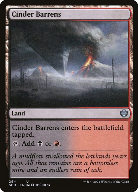 Cinder Barrens (SCD) (#294)