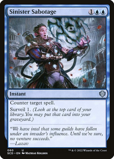 Sinister Sabotage (SCD) (#60)