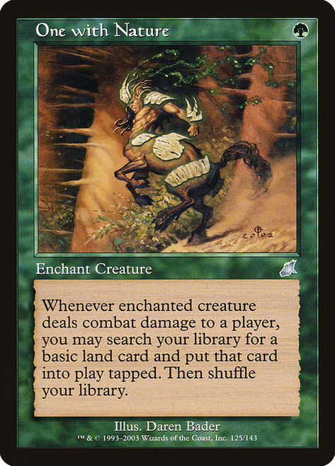 One with Nature (SCG) (Foil) (#125)