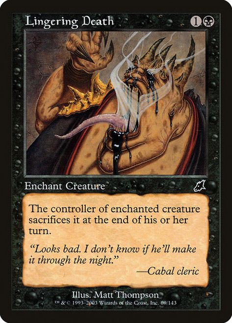 Lingering Death (SCG) (Foil) (#69)