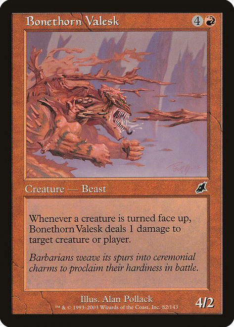Bonethorn Valesk (SCG) (Foil) (#82)