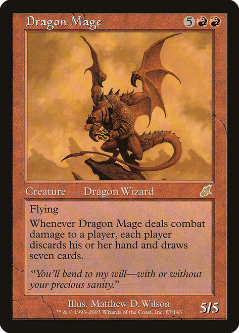 Dragon Mage (SCG) (Foil) (#87)