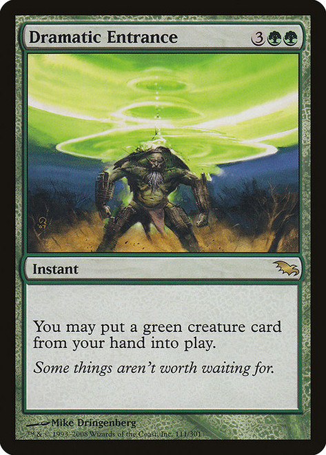 Dramatic Entrance (SHM) (Foil) (#111)
