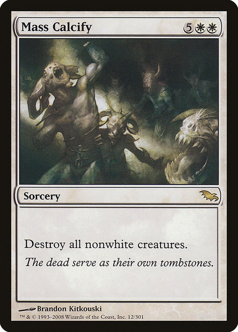 Mass Calcify (SHM) (Foil) (#12)