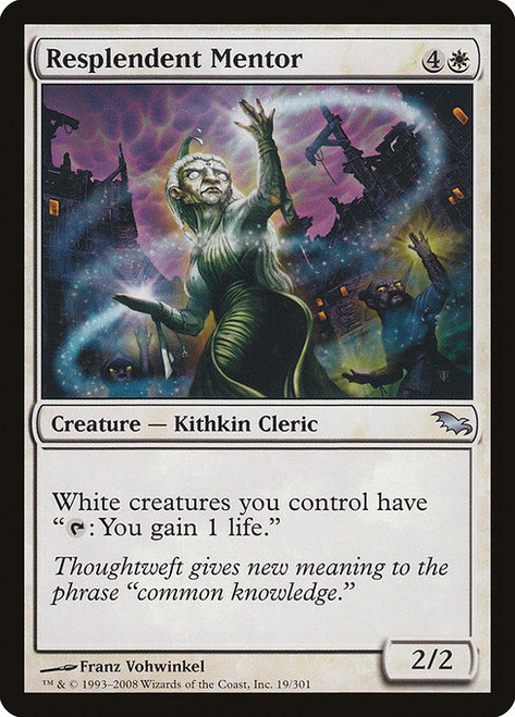 Resplendent Mentor (SHM) (Foil) (#19)