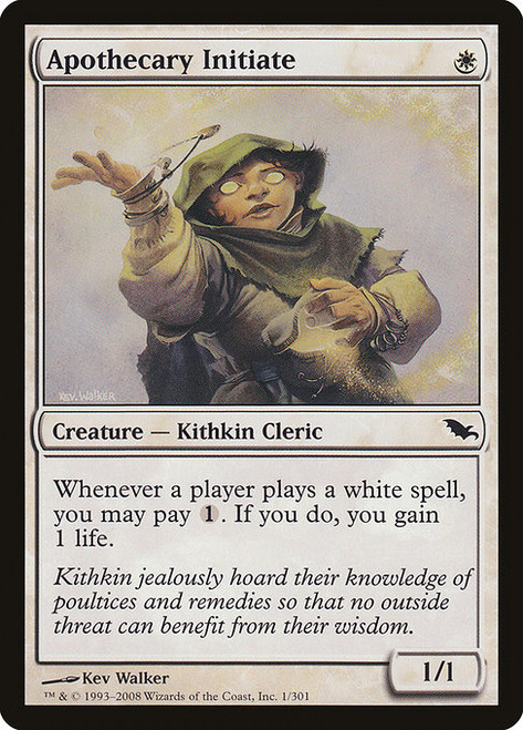 Apothecary Initiate (SHM) (Foil) (#1)