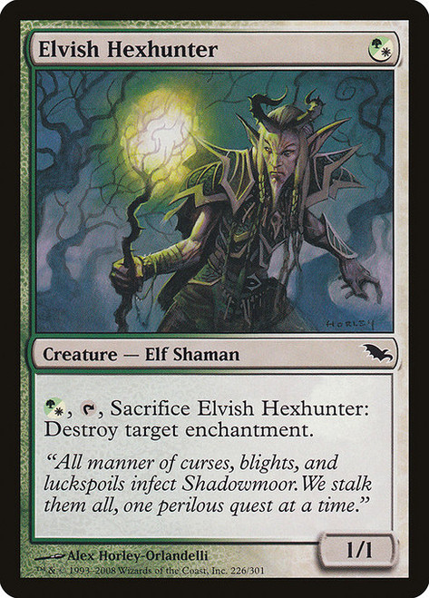 Elvish Hexhunter (SHM) (Foil) (#226)