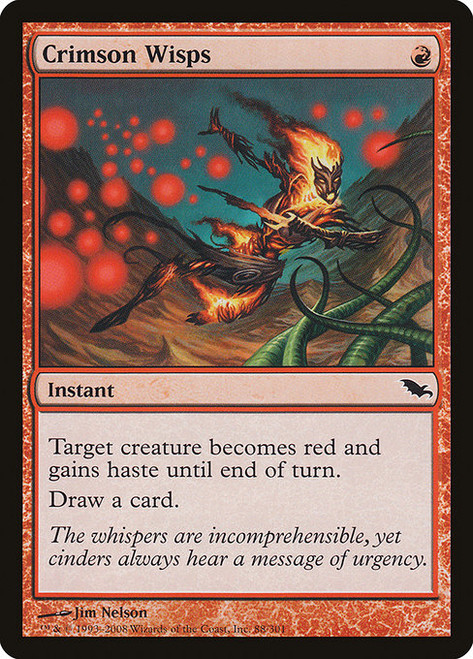 Crimson Wisps (SHM) (Foil) (#88)
