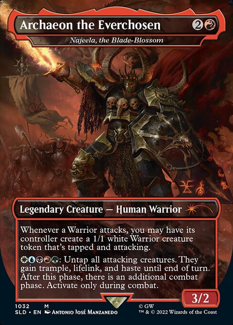 Najeela, the Blade-Blossom (SLD) (Full Art) (#1032)