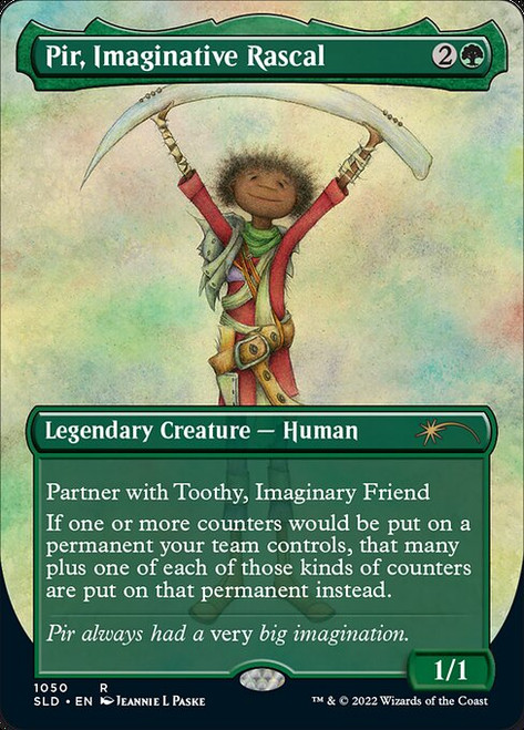 Pir, Imaginative Rascal (SLD) (Foil) (Full Art) (#1050)