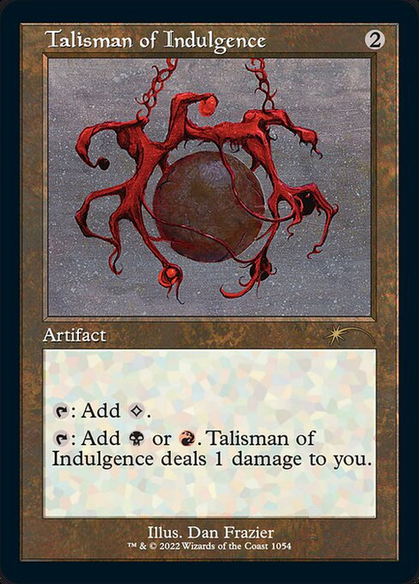 Talisman of Indulgence (SLD) (FoilEtched) (#1054)