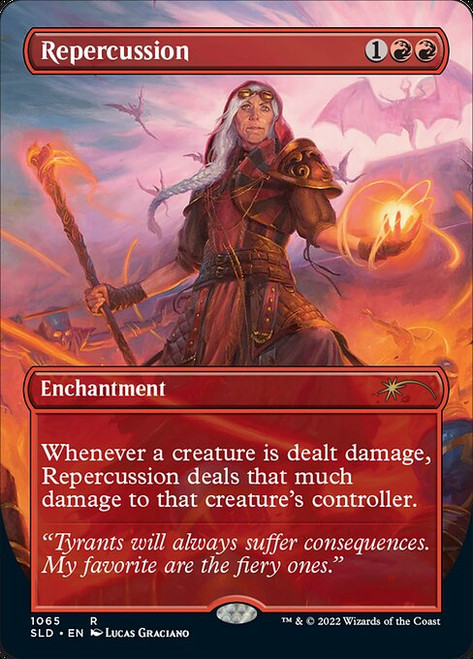 Repercussion (SLD) (Foil) (Full Art) (#1065)
