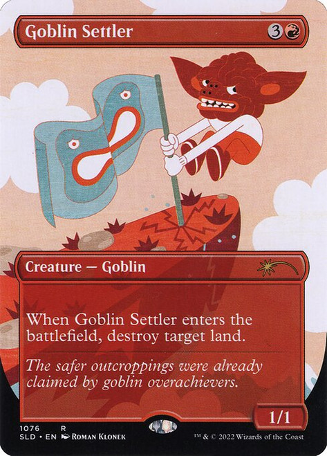 Goblin Settler (SLD) (Foil) (Full Art) (#1076)