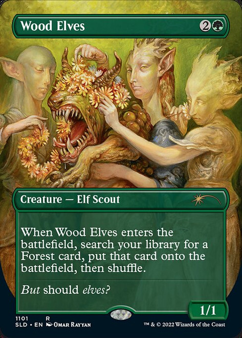 Wood Elves (SLD) (Full Art) (#1101)