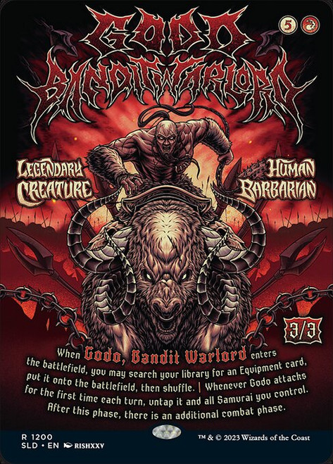 Godo, Bandit Warlord (SLD) (Foil) (Full Art) (#1200)