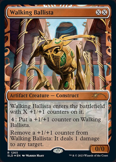 Walking Ballista (SLD) (HaloFoil) (Full Art) (#1265)