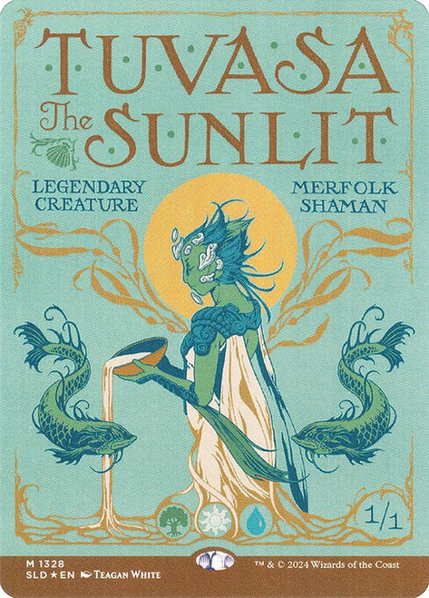 Tuvasa the Sunlit // Tuvasa the Sunlit (SLD) (Foil) (Borderless) (#1328)