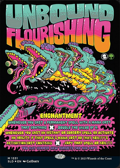 Unbound Flourishing (SLD) (Foil) (Borderless) (#1331)