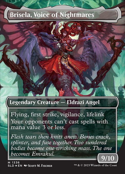 Brisela, Voice of Nightmares (SLD) (Foil) (Borderless) (#1336b)