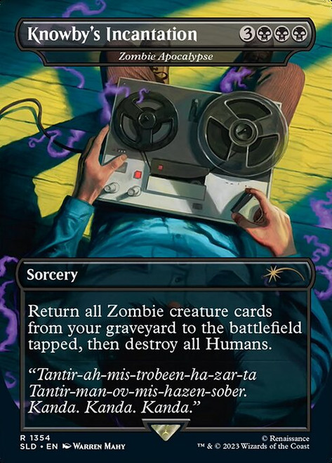 Zombie Apocalypse (SLD) (Foil) (Full Art) (#1354)