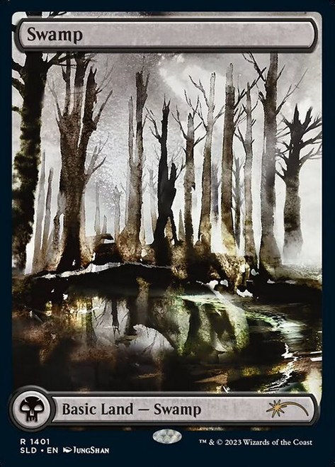 Swamp (SLD) (Full Art) (#1401)