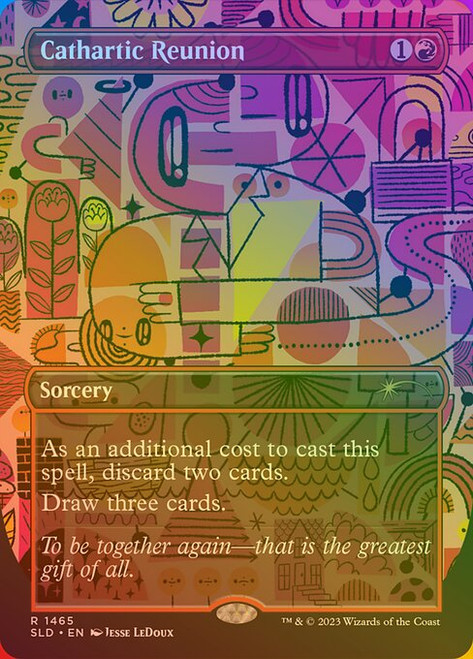 Cathartic Reunion (SLD) (Rainbow Foil) (Borderless) (#1465★)