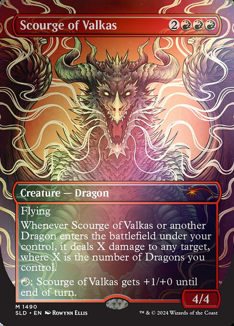 Scourge of Valkas (SLD) (Rainbow Foil) (#1490★)
