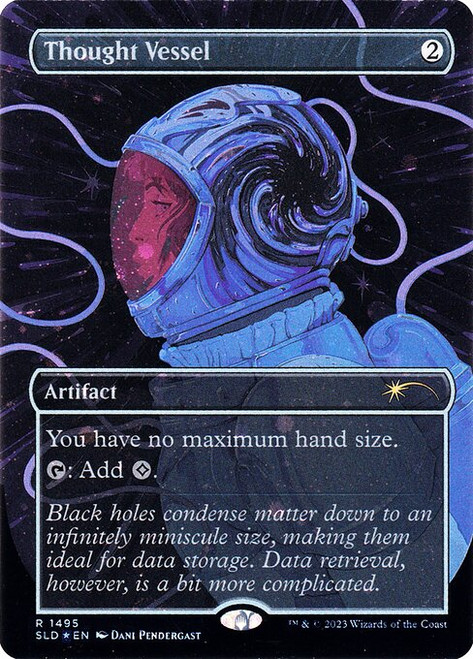 Thought Vessel (SLD) (GalaxyFoil) (Borderless) (#1495★)