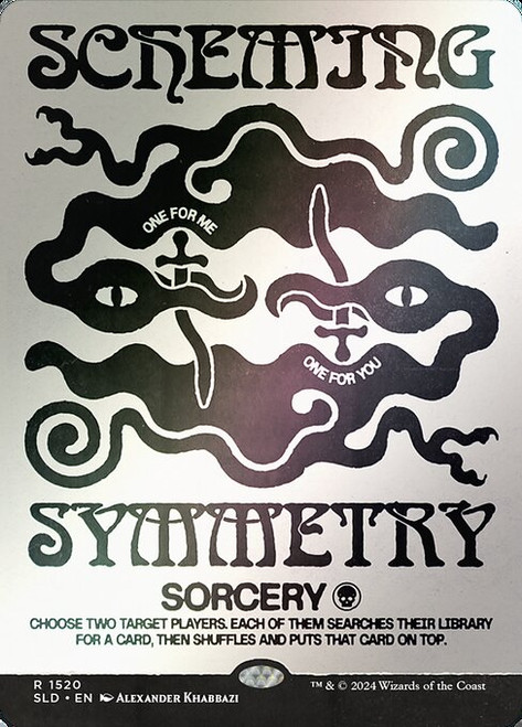 Scheming Symmetry (SLD) (Foil) (Borderless) (#1520★)