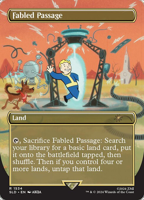 Fabled Passage (SLD) (Borderless) (#1534)