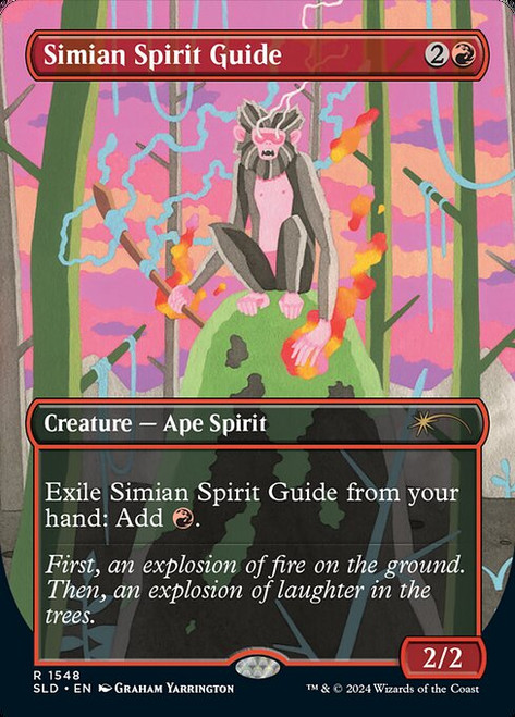 Simian Spirit Guide (SLD) (Borderless) (#1548)