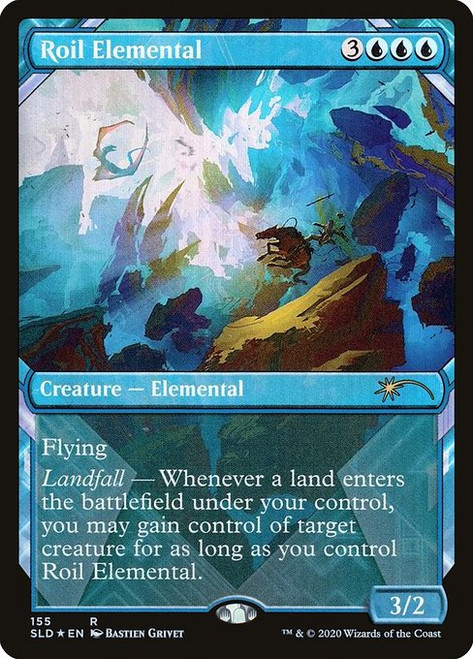 Roil Elemental (SLD) (Foil) (Full Art) (#155)