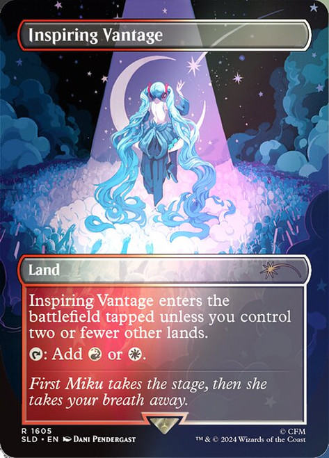 Inspiring Vantage (SLD) (Foil) (Borderless) (#1605★)